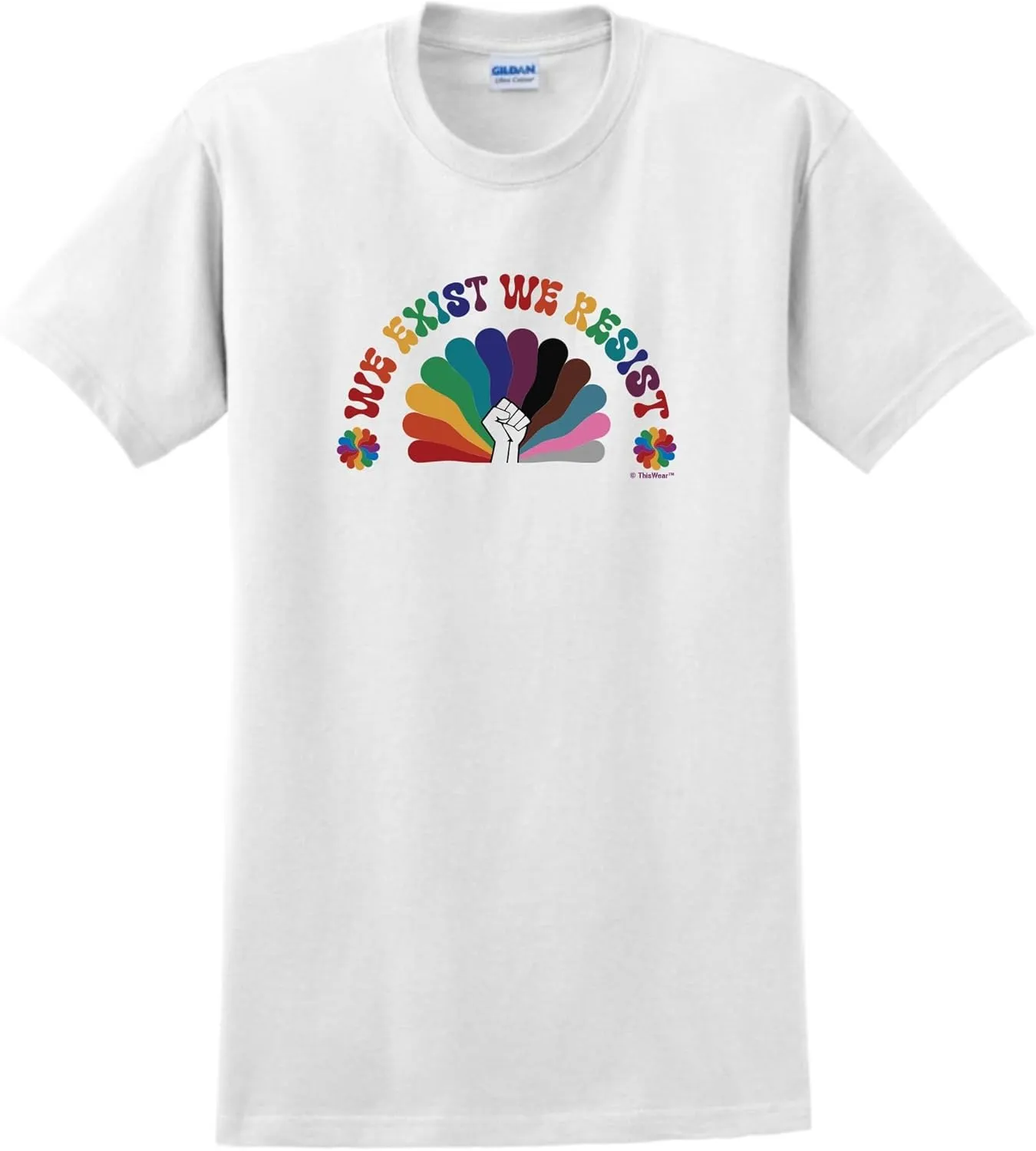 ThisWear We Exist We Resist Unisex Short Sleeve or Long Sleeve T-Shirt