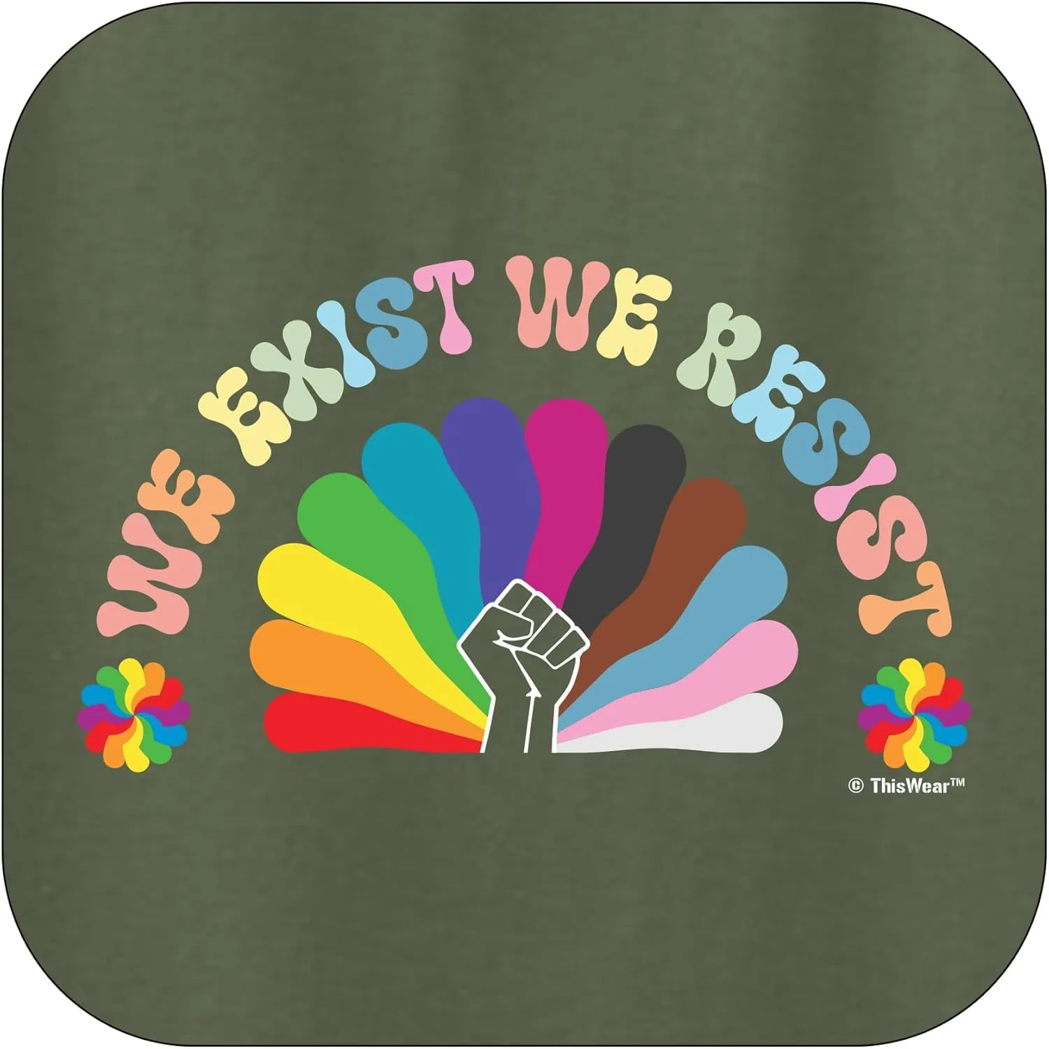 ThisWear We Exist We Resist Unisex Short Sleeve or Long Sleeve T-Shirt