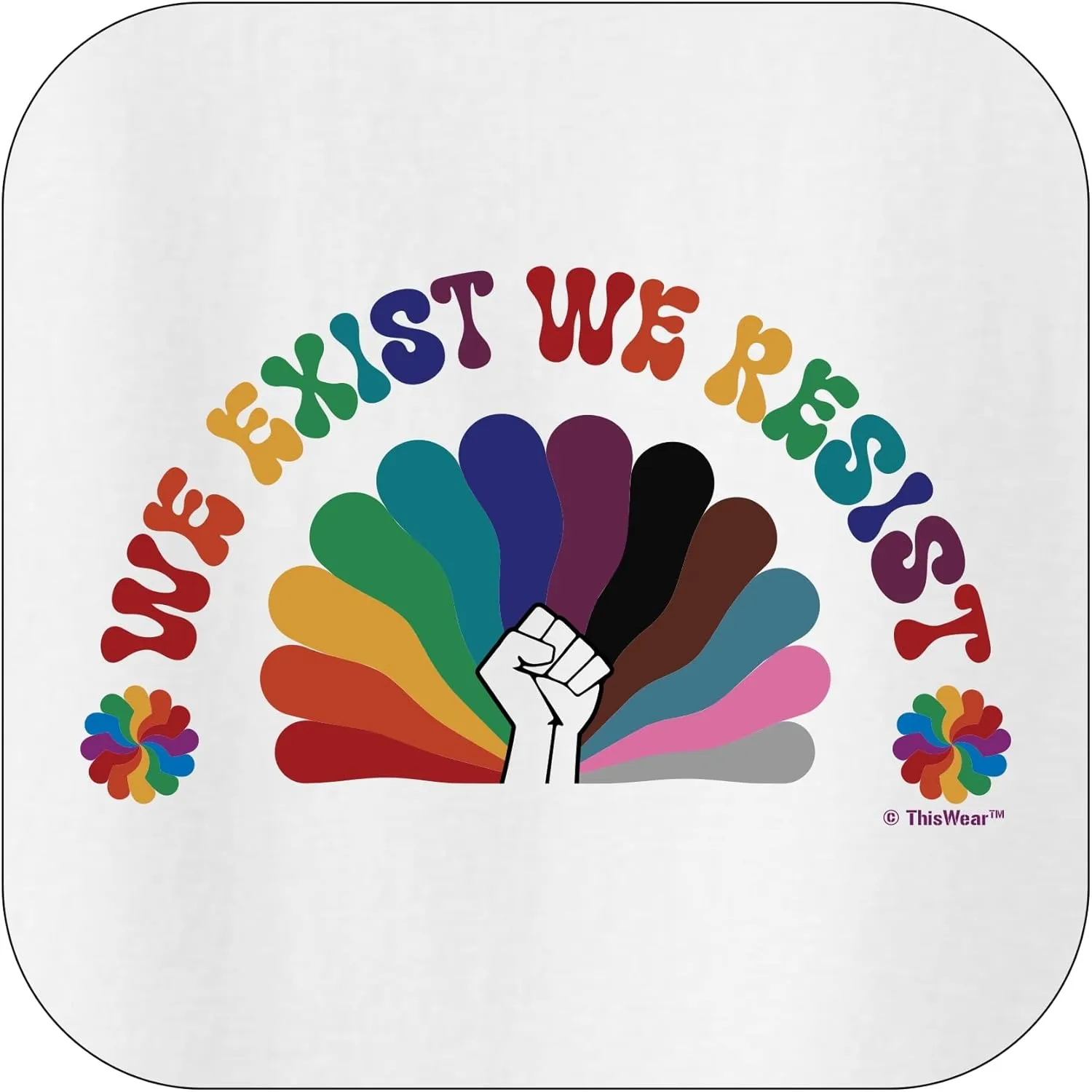 ThisWear We Exist We Resist Unisex Short Sleeve or Long Sleeve T-Shirt