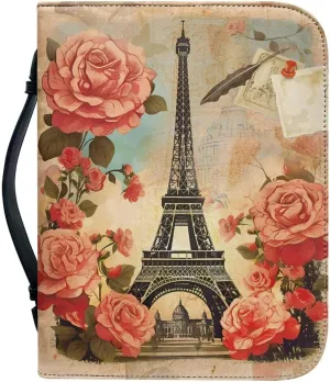 TODIYADDU Women Bible Cover Large Capacity Daily Bag Church Book Case Scripture Protector Holiday Gifts
