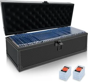 Toploaders Storage Box - Fits 3" x 4" Holders, Holds Top Loader Cards, Sports Cards,Trading Cards, Graded Card