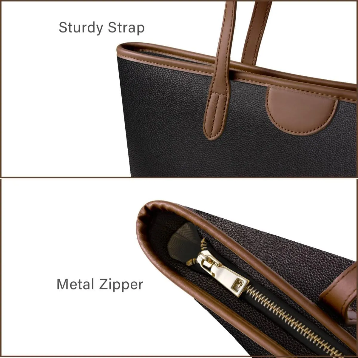 Tote Bag for Women Large Leather Work Bag Travel Shopping Shoulder Handbags 2025 Trendy