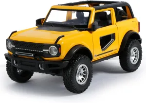 Toy Trucks 1:24 Scale Metal Model Die-cast Hobby Toy Cars Gifts for Boys Girls and Adults Car Lovers Collection, Yellow
