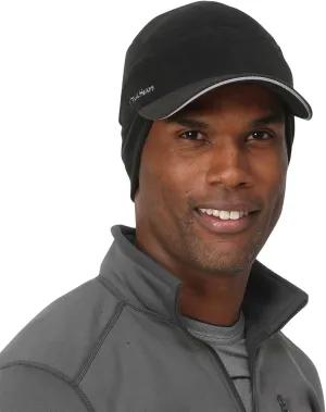 TrailHeads Men's Fleece Hat Baseball Cap - Drop Down Ear Warmer Flaps - Winter Caps for Men for Running, Golf, Hunting