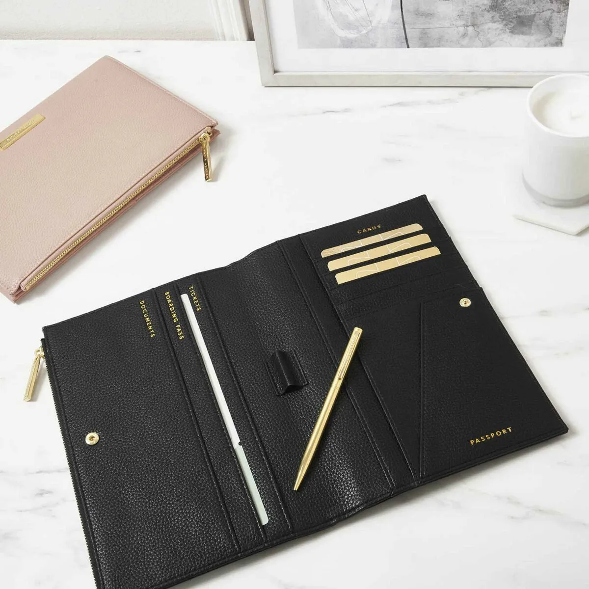 Travel Document Holder | Black
