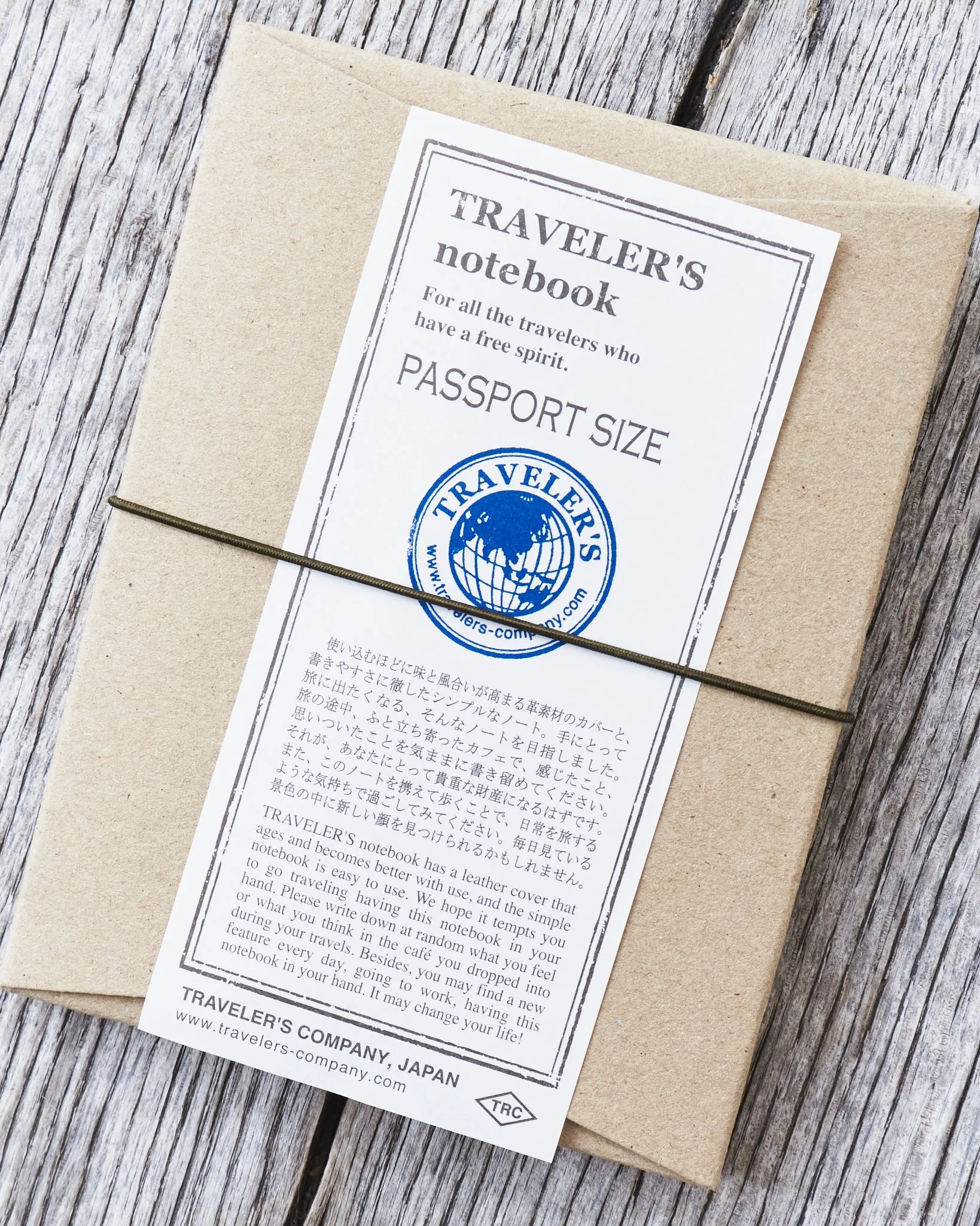 Traveler’s Company Notebook Passport Size Olive
