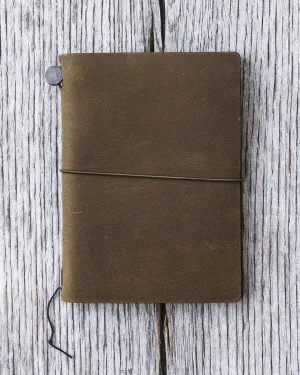 Traveler’s Company Notebook Passport Size Olive