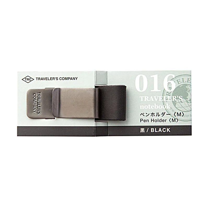 Traveler's Company Traveler's Notebook Accessories 016 - Pen Holder - Medium - Black