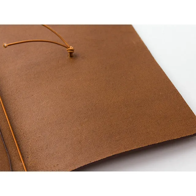 Traveler's Company Traveler's Notebook Starter Kit - Camel Leather - Regular Size