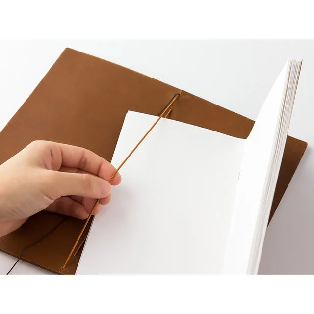 Traveler's Company Traveler's Notebook Starter Kit - Camel Leather - Regular Size