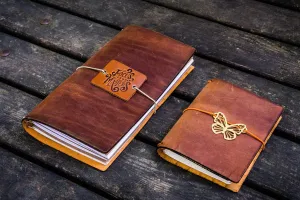 Traveler's Notebook Leather Cover-Crazy Horse Tan