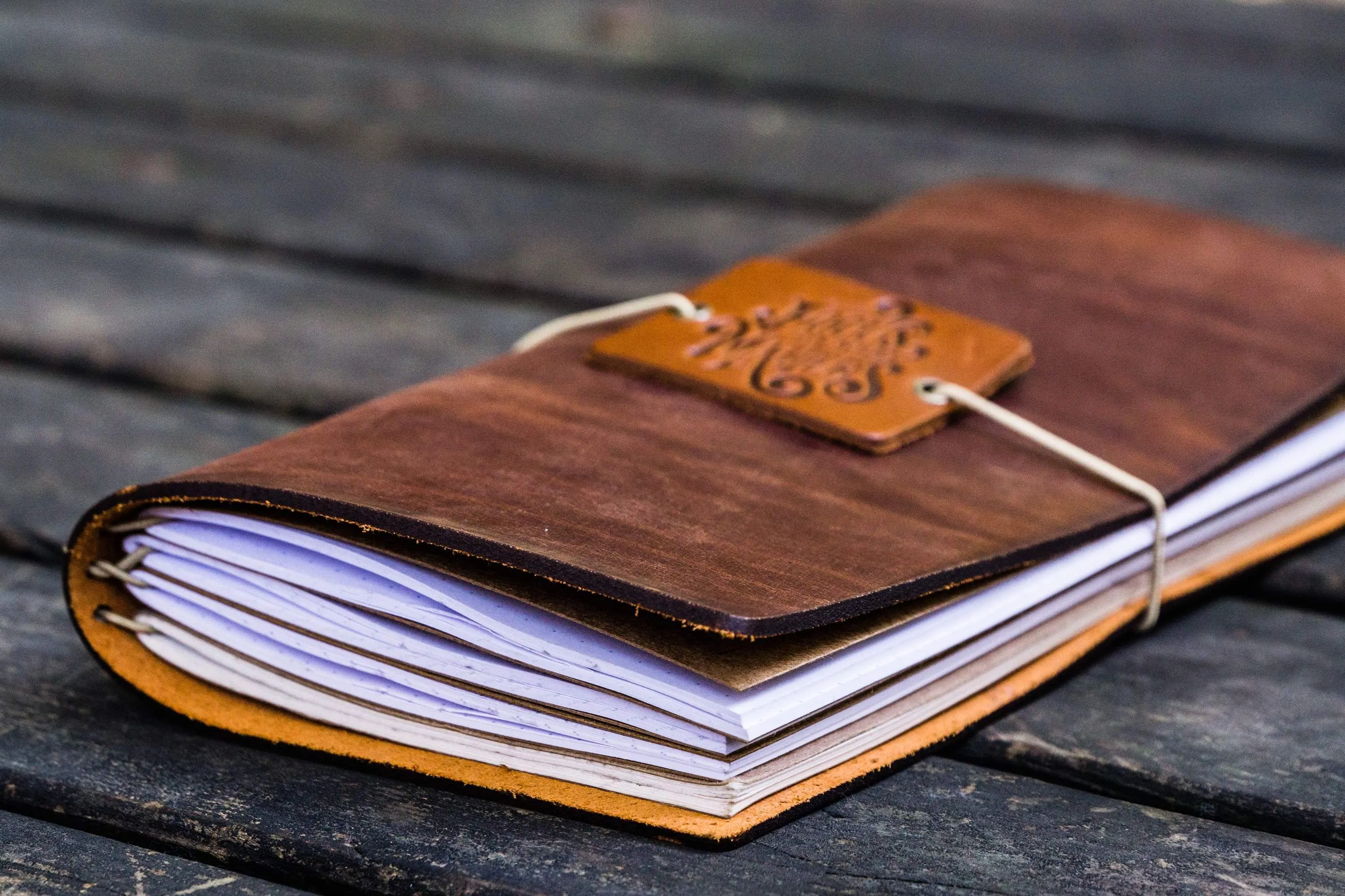 Traveler's Notebook Leather Cover-Crazy Horse Tan