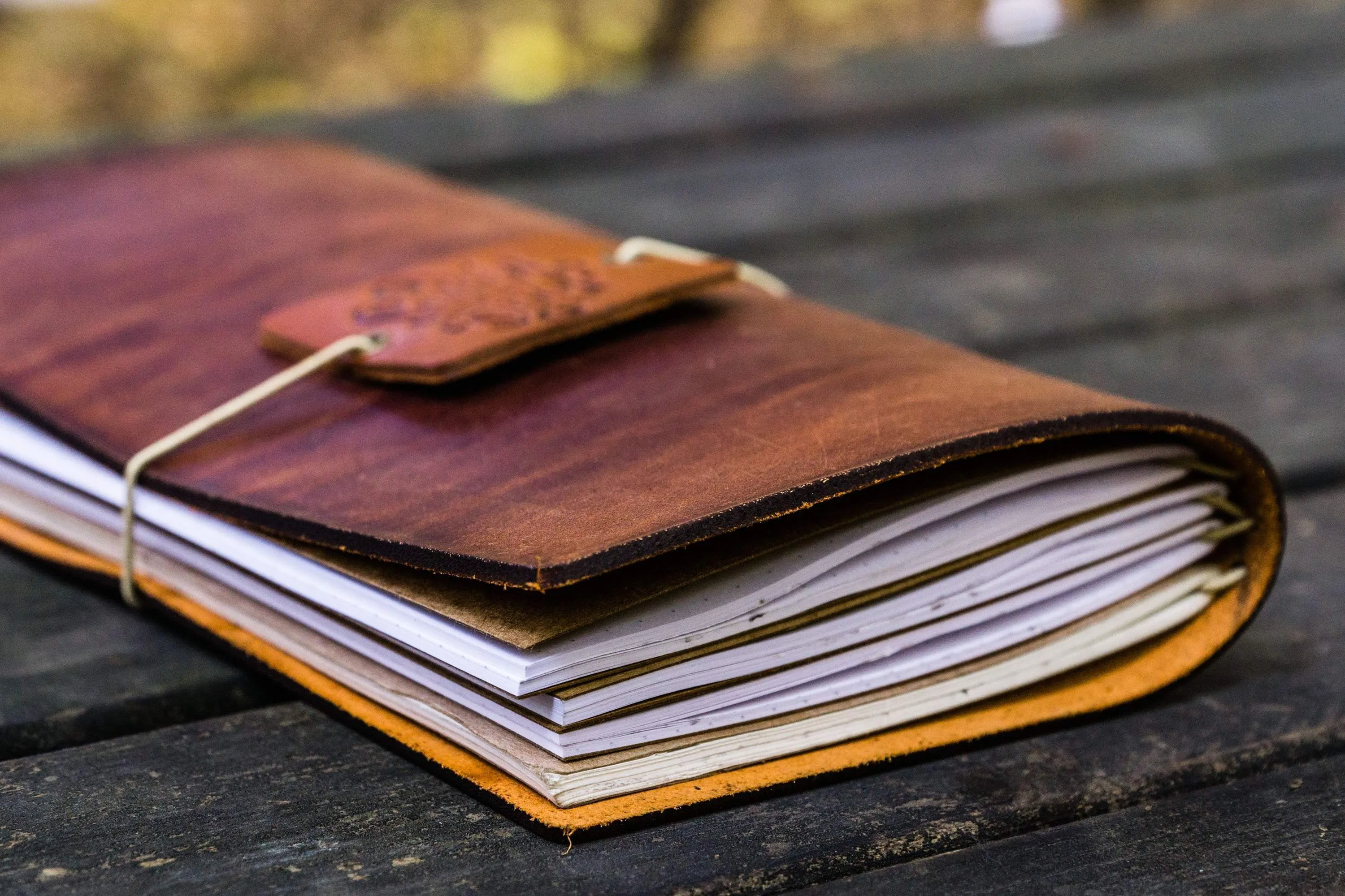 Traveler's Notebook Leather Cover-Crazy Horse Tan