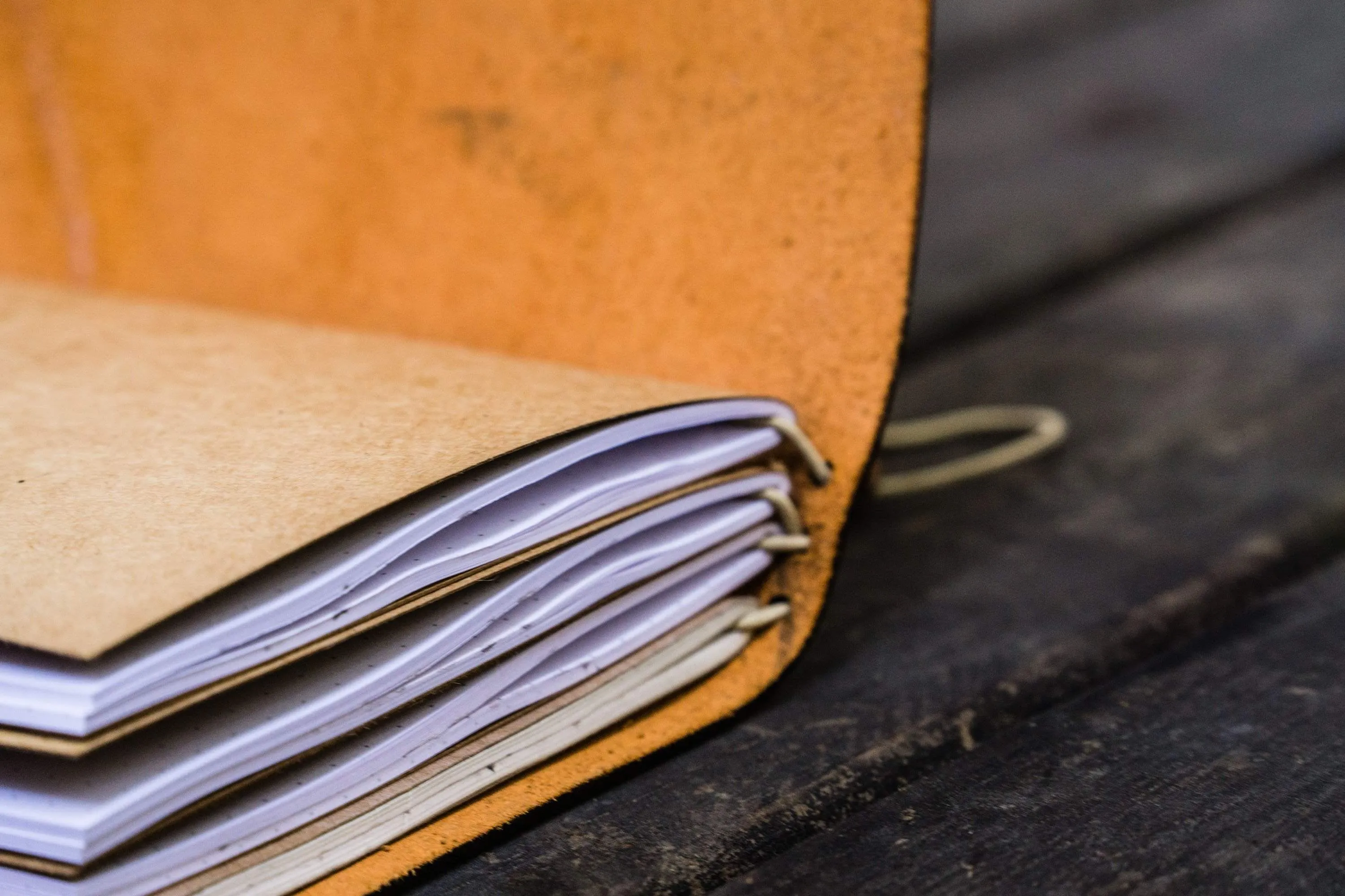 Traveler's Notebook Leather Cover-Crazy Horse Tan