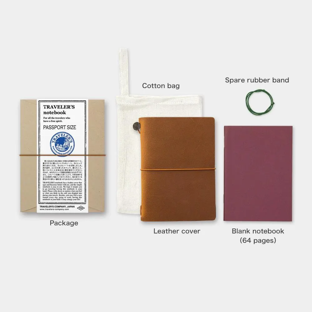 TRAVELER'S notebook, Passport Size, Camel