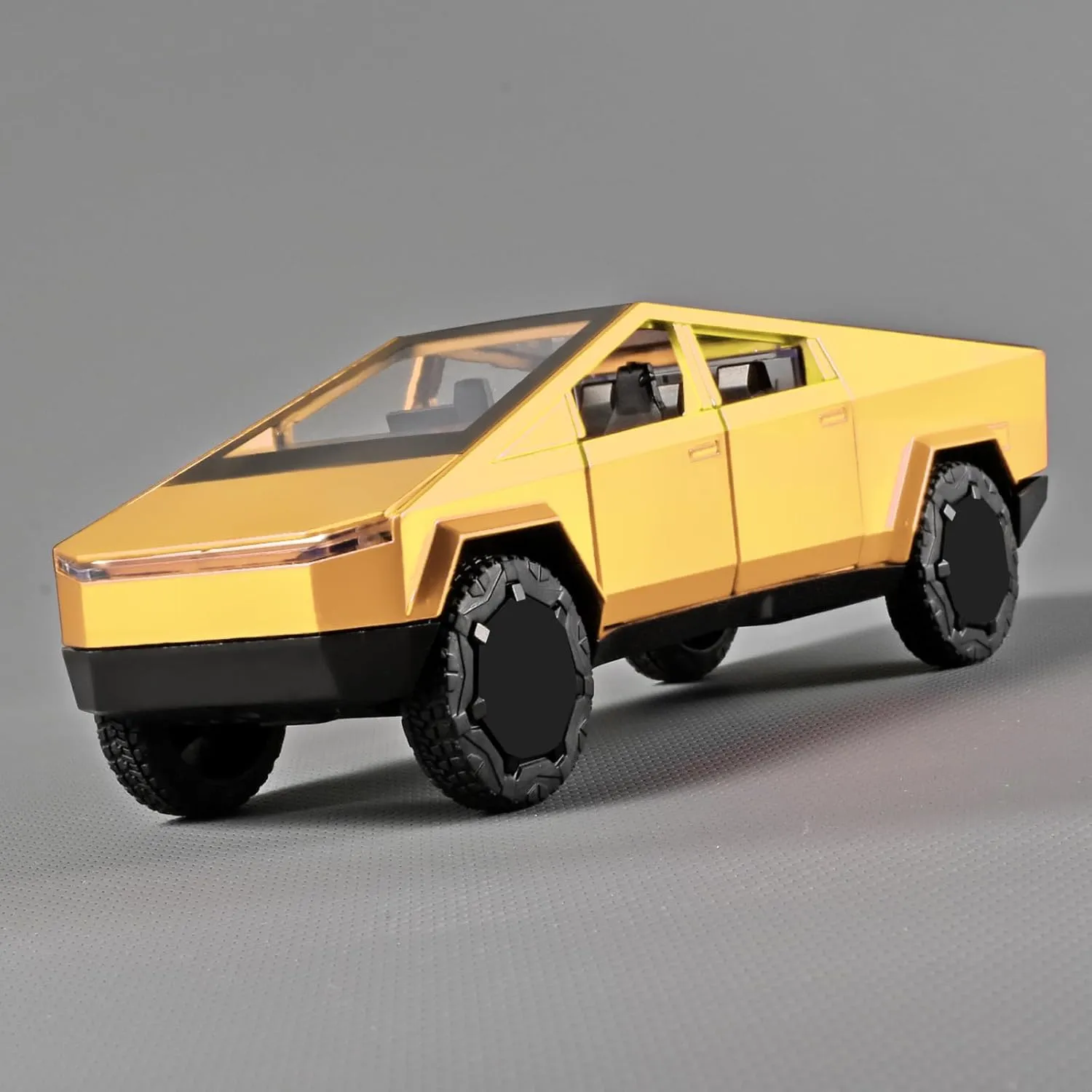 Trucks for Kids Toy Pickup Truck 1/32 Metal Toy Truck,Big Trucks for Toddlers 3-5,Die Cast Metal Model Truck,Pull Back Cars Toys with Light and Sound,Toy Trucks for Boys Age 4-7（Yellow）