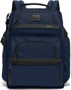 TUMI - Alpha Brief Pack - Laptop Backpack Fits up to 15" Screen with Padded Adjustable Straps - Travel and Commute - Navy