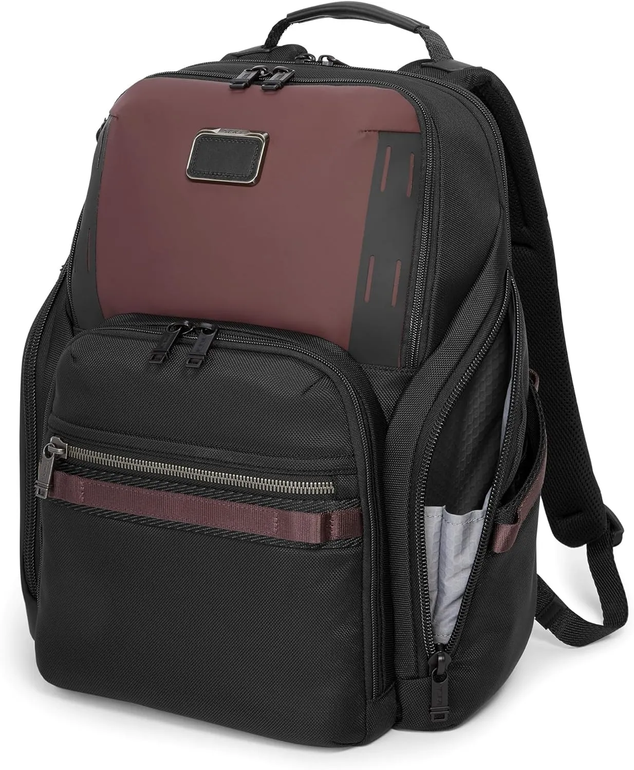 Tumi Men's Search Backpack, Oxblood, One Size