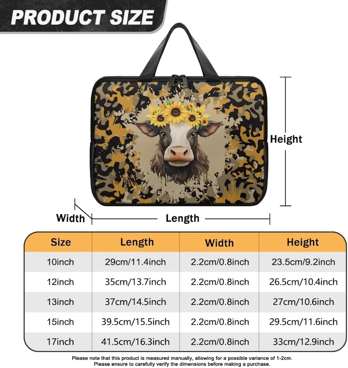 Uasibuni Computer Carrying Case,Notebook Bag for Women,Laptop Messenger Bag for Men,Laptop Sleeve