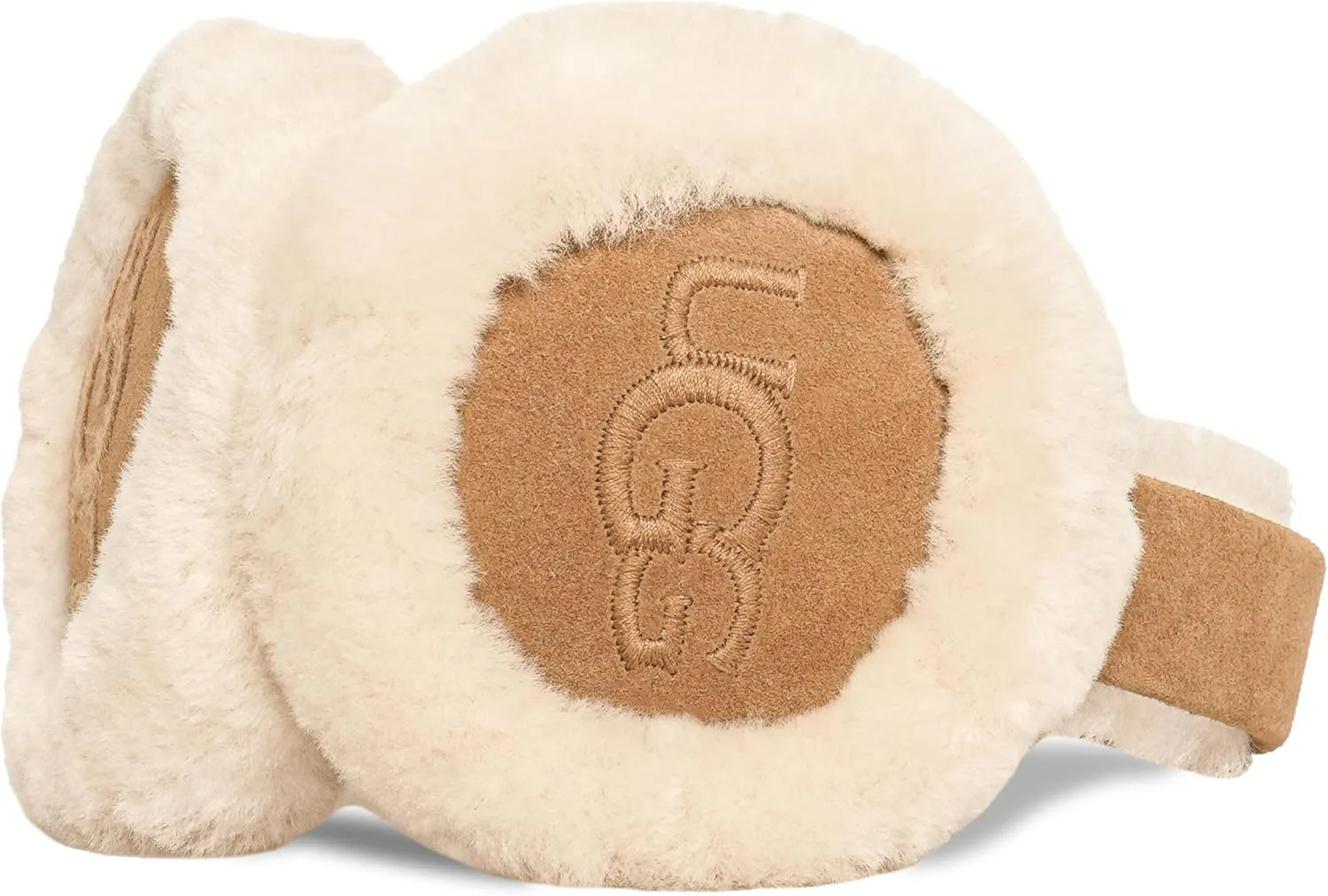 UGG Women's Water Resistant Sheepskin Earmuffs with Embroidered Logo