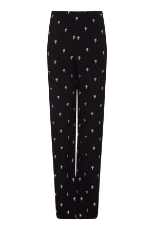 Uma Trouser Gold Cross