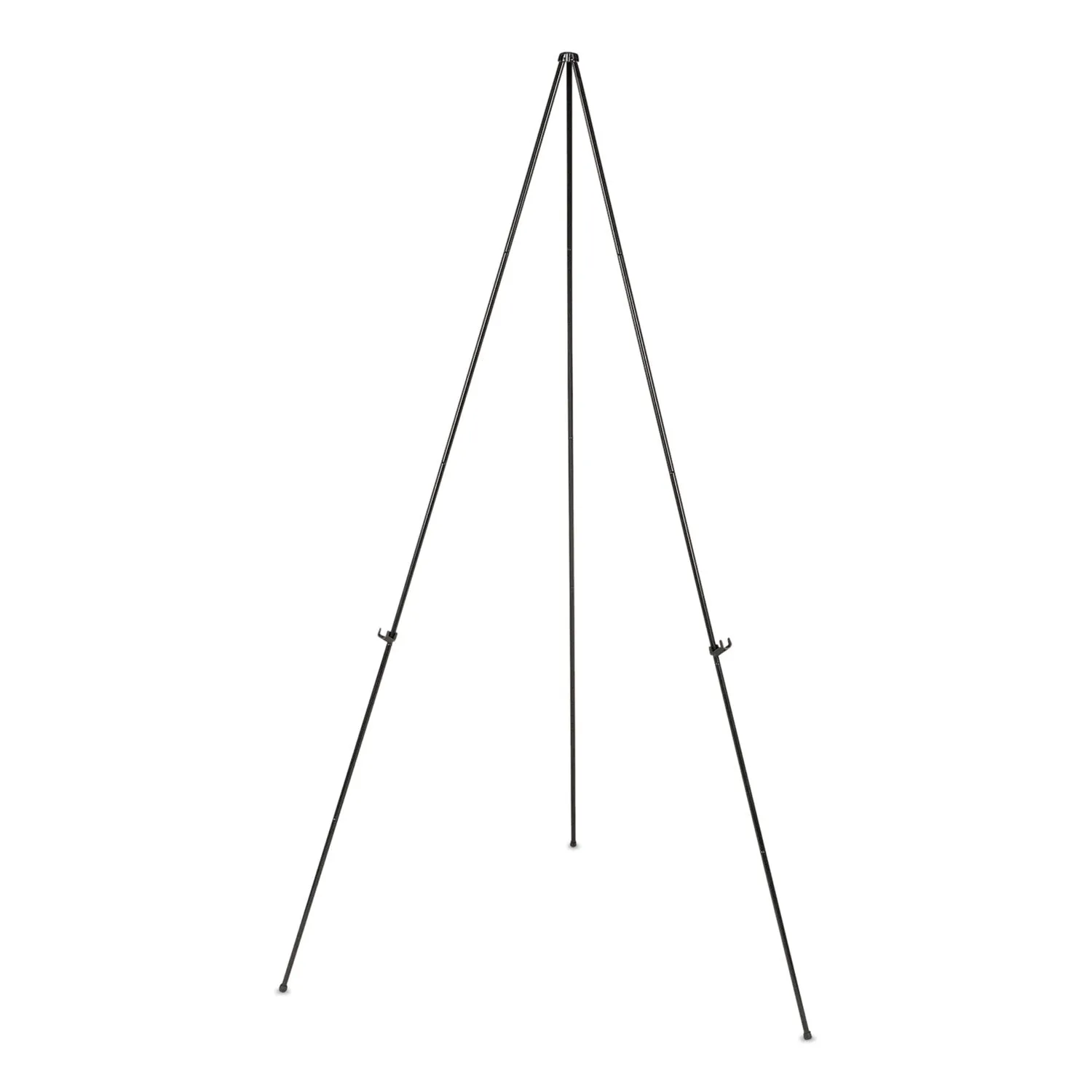 Universal® Instant Setup Foldaway Easel, Adjusts 15" To 61" High, Steel, Black