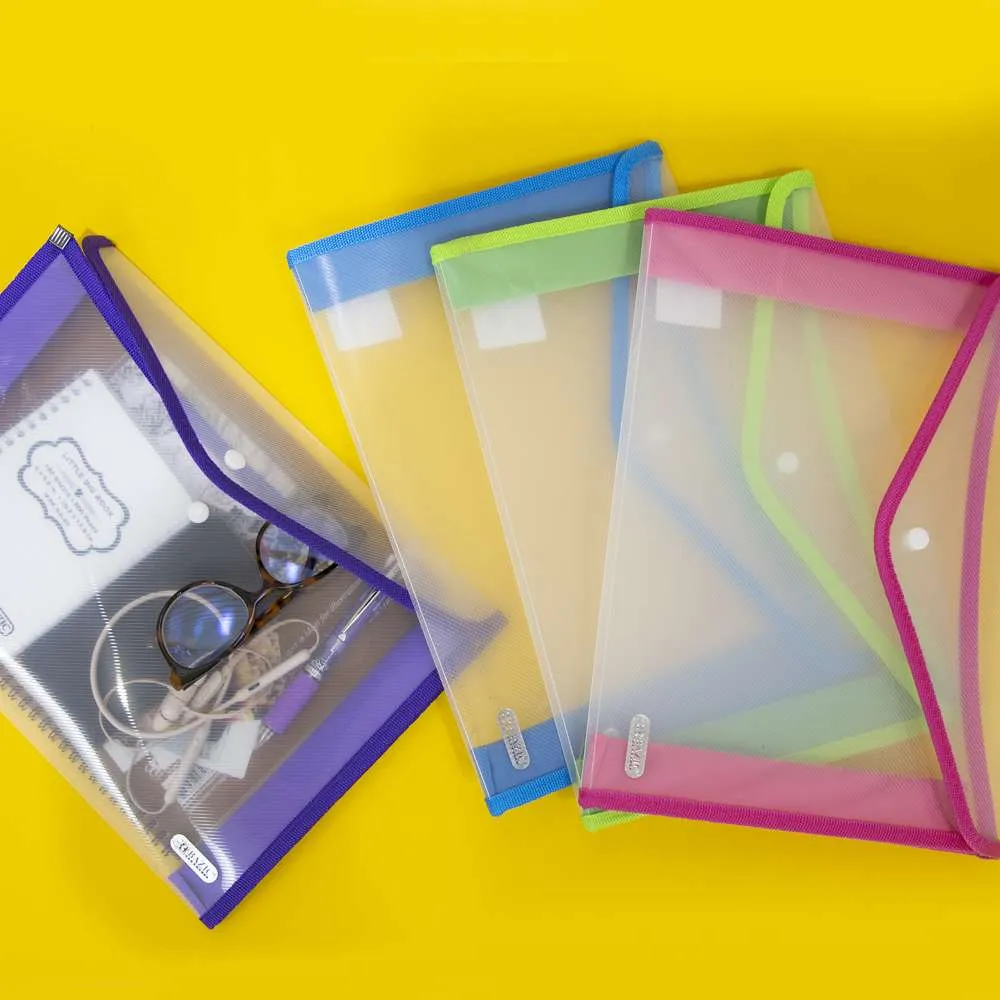 V-Flap Clear A4/Letter Size Document Holder