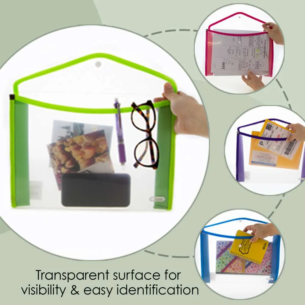 V-Flap Clear A4/Letter Size Document Holder