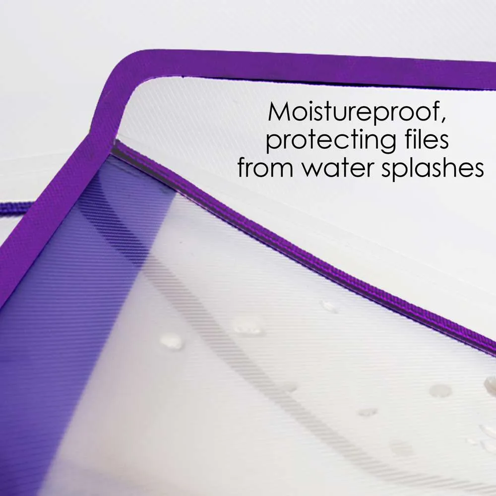 V-Flap Clear A4/Letter Size Document Holder