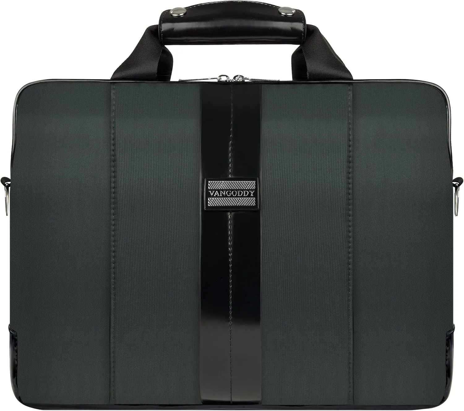 VanGoddy Modern Gray Messenger Bag for MSI GT Series/Dominator/Prestige/Apache/Mobile Workstation/Phantom / 14”-15.6in