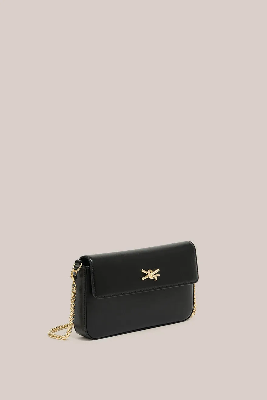 VESTIRSI - Sophie Knot Pouchette Bag BLACK