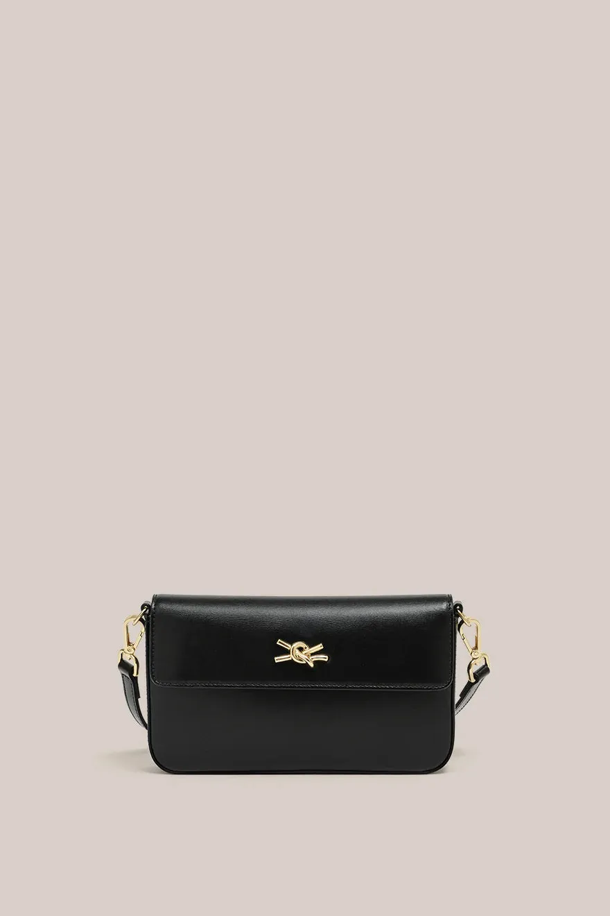 VESTIRSI - Sophie Knot Pouchette Bag BLACK