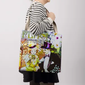 Vintage Couple Flirting Classic Tote Bag