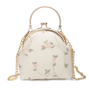 Vintage Embroidered Shoulder Bag