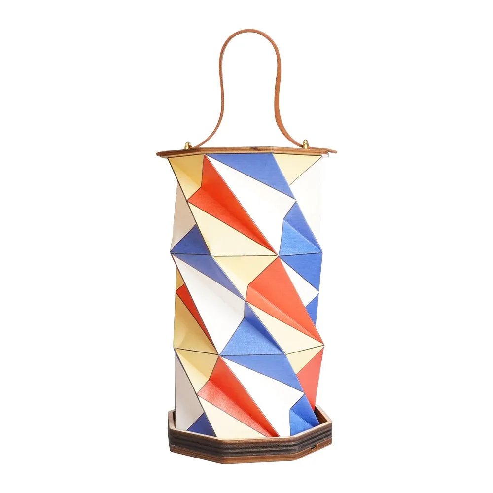 Vintage Foldable Paper Table Night Light – USB Rechargeable Dimmable Night Light for Cozy Ambience