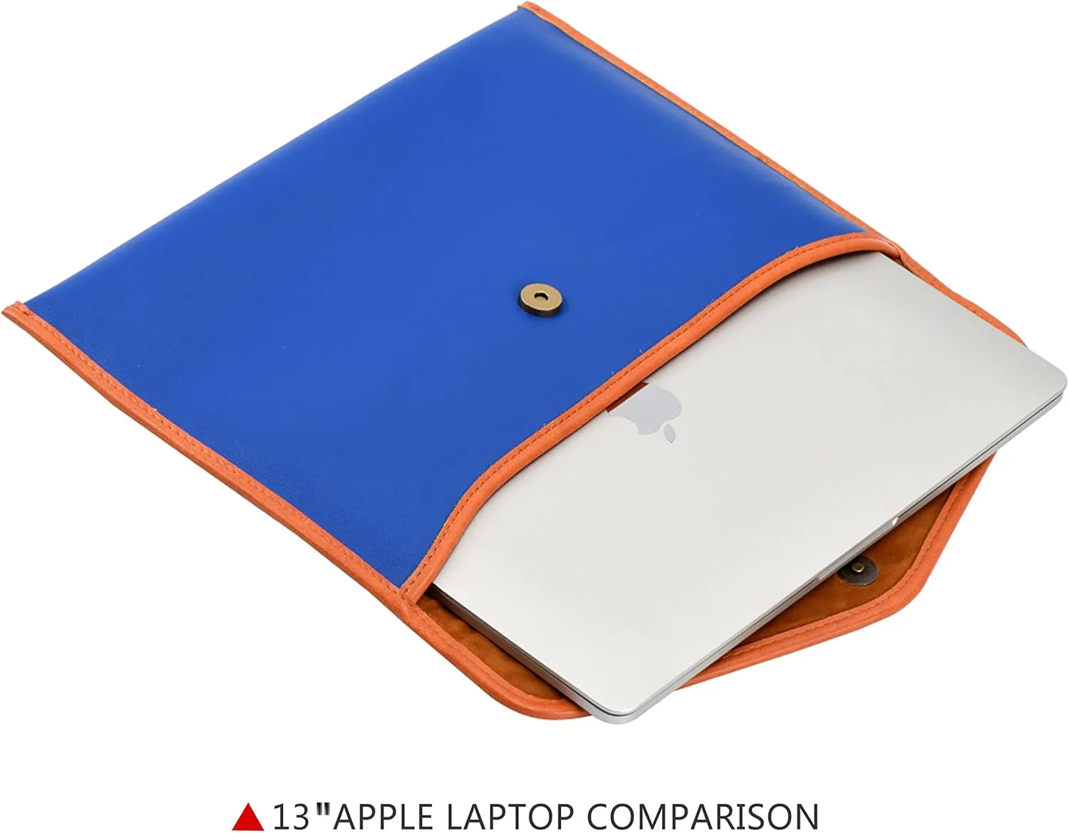 Vintage Pu Leather Clutch A4 Envelope File Bag