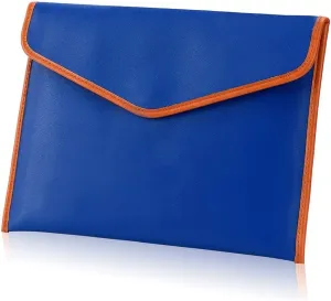 Vintage Pu Leather Clutch A4 Envelope File Bag