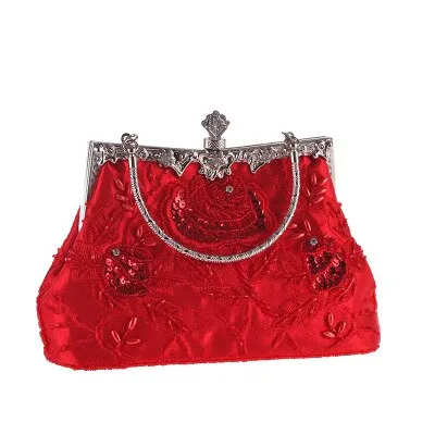 Vintage Silk Embroidered Bag