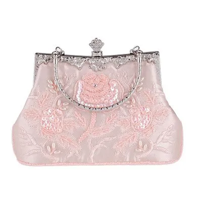 Vintage Silk Embroidered Bag