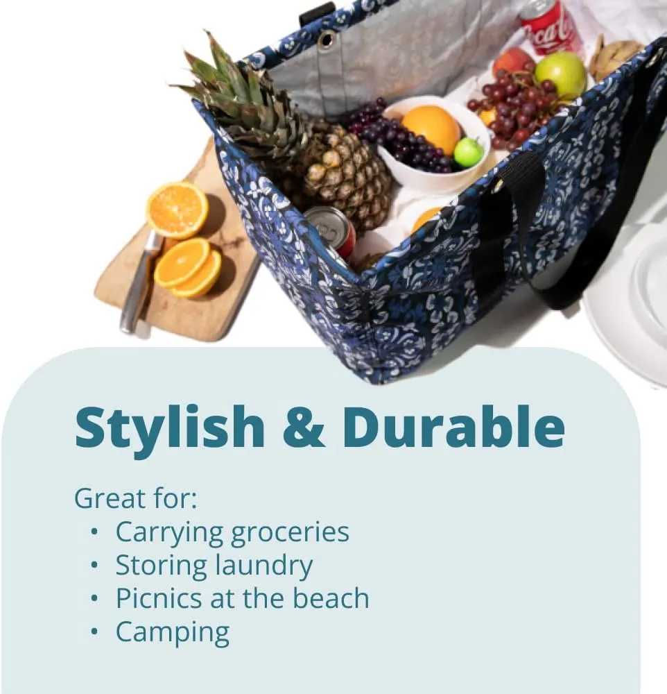 VP Home Reusable Tote Bags for Grocery and Picnic- New