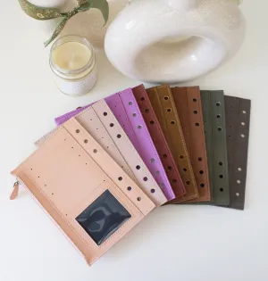 Wallet leather Fly leaf