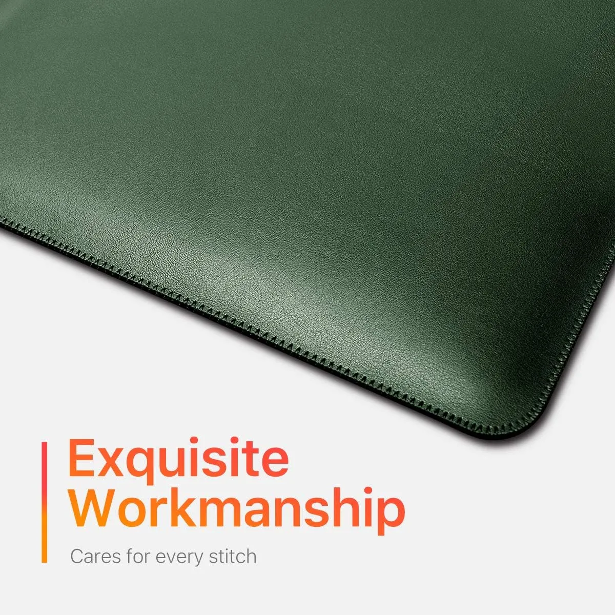 WALNEW 13.5" Sleeve for 13.5 Inch Microsoft Surface Laptop 5/4/3/2/1(2022/2021/2019/2018/2017 Released) Protective Soft Sleeve Case Cover Bag with Safe Interior and Exterior Mouse Pad, Green
