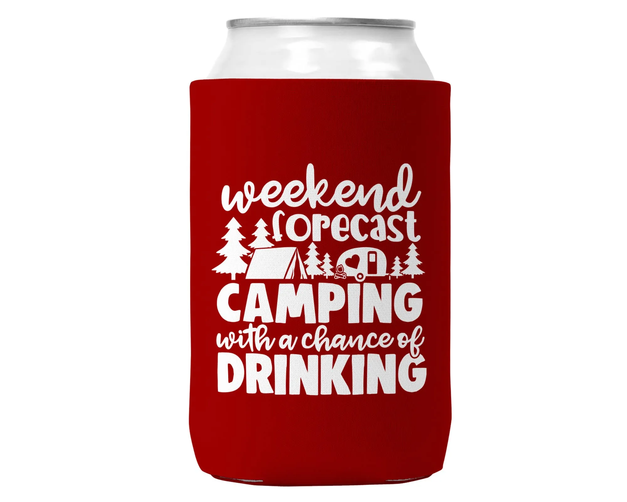 Weekend Forecast Camping Cooler for 12oz Cans