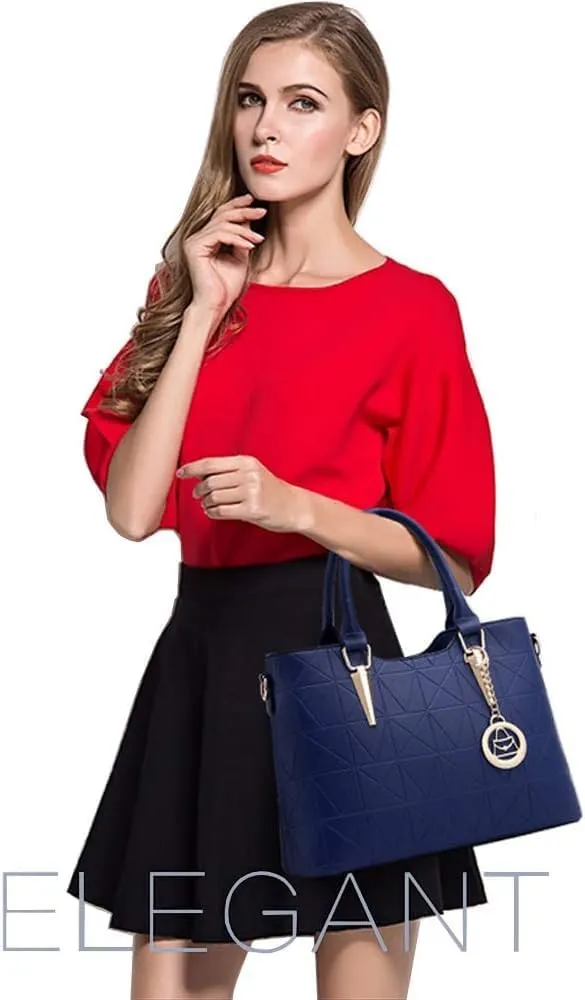 Women Tote Bag Fashion Handbag and Purse Leather Shoulder Bag Top Handle Satchel