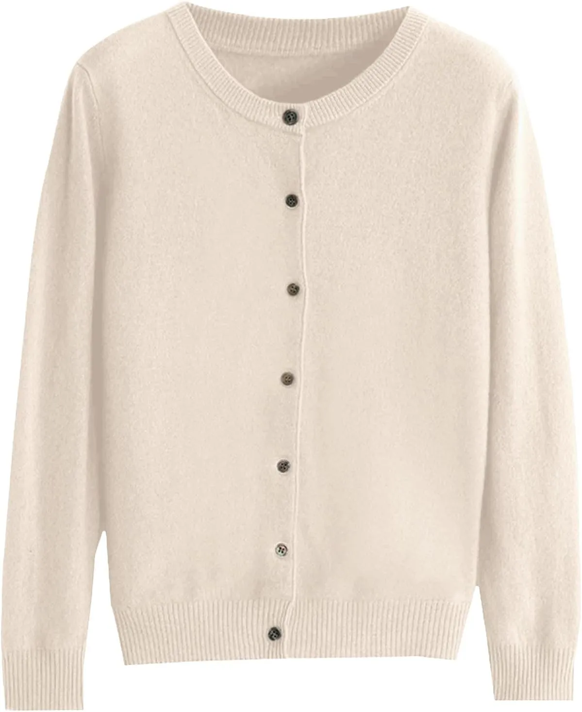 Women's 2024 Fall Open Front Chunky Kimonos Solid Color Knitted Sweater Cardigans for Women Loose Women's Classic
