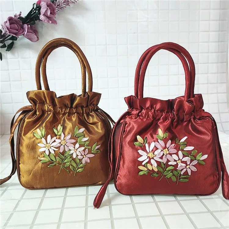 Women's Clutch Ethnic Style Embroidered Mummy Handbags