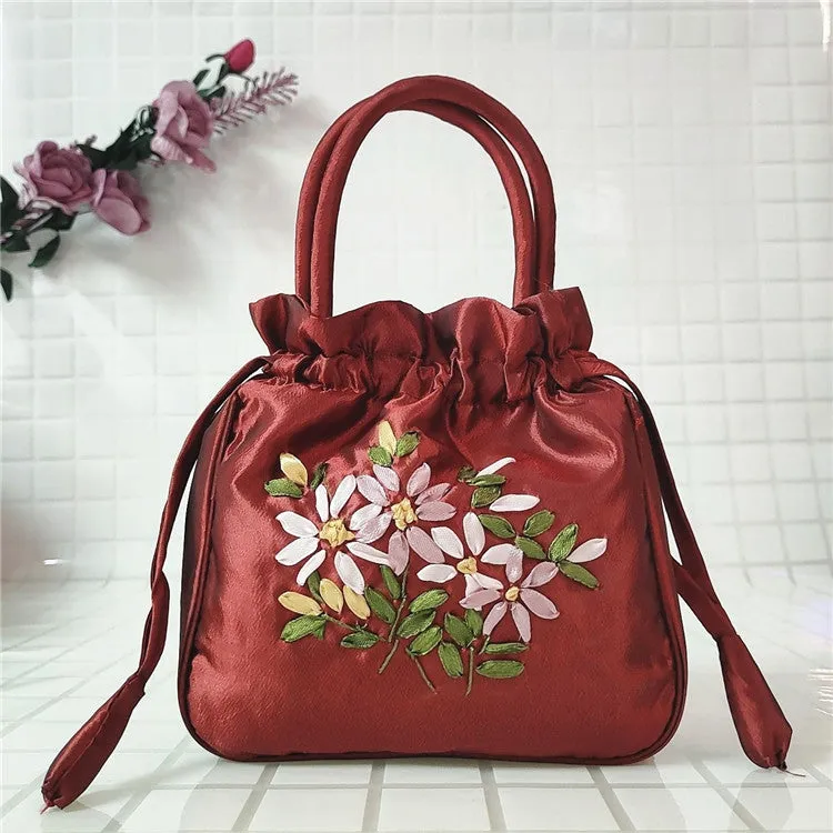 Women's Clutch Ethnic Style Embroidered Mummy Handbags