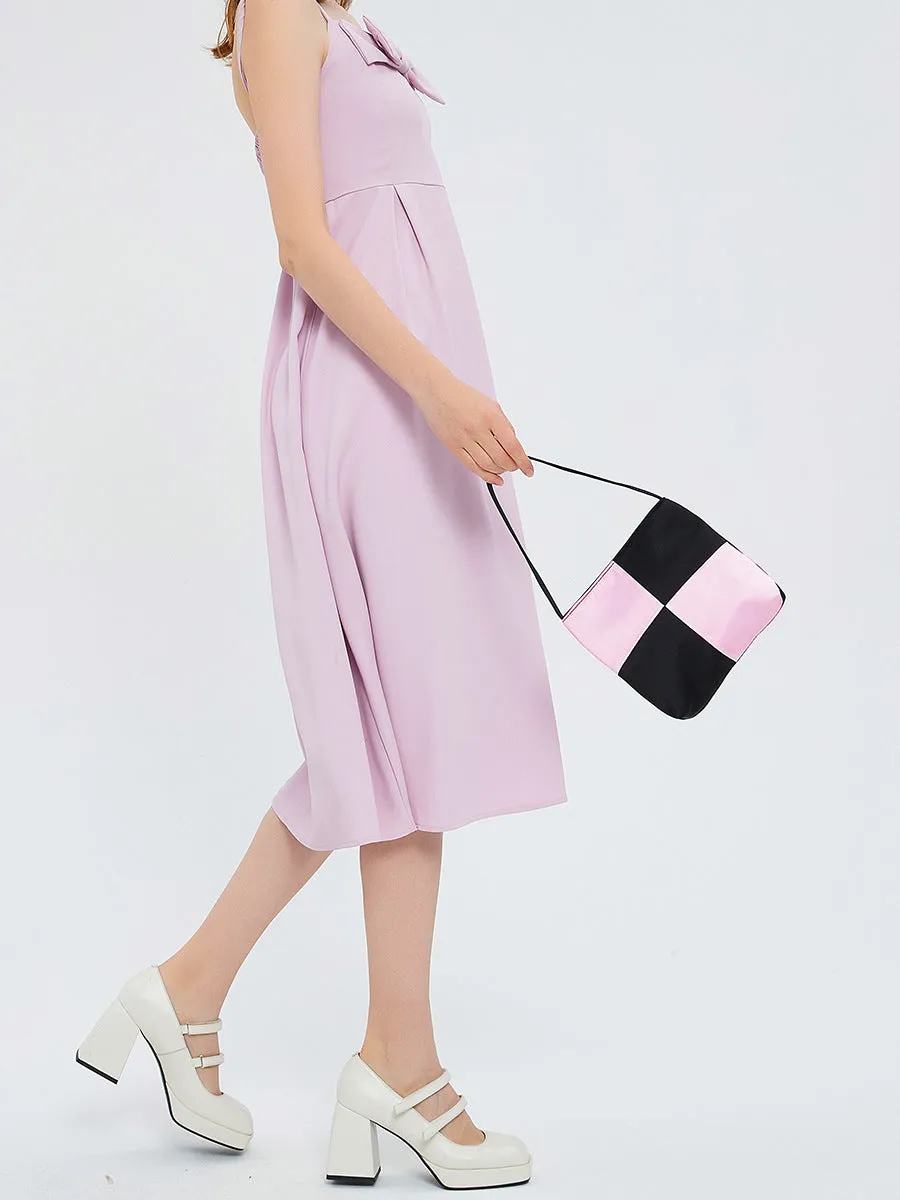 Women's Designer Model Real Silk Clutch Mobile Bags