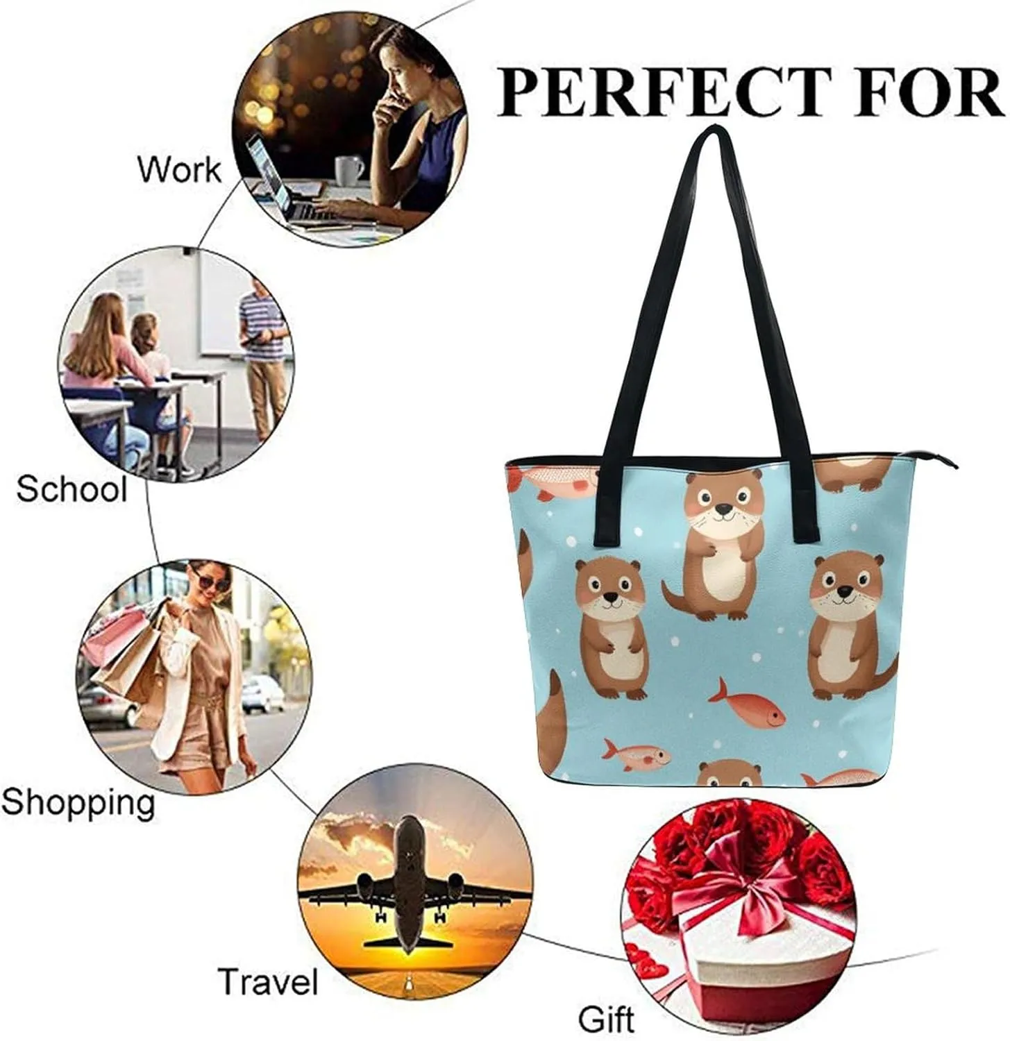 Women's Elegant Leather Shoulder Bag Casual Chic Handbag For Daily Use