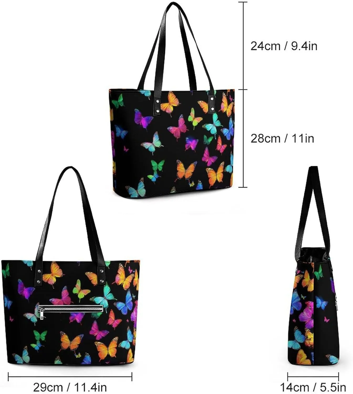 Women's Elegant Leather Shoulder Bag Casual Chic Handbag For Daily Use